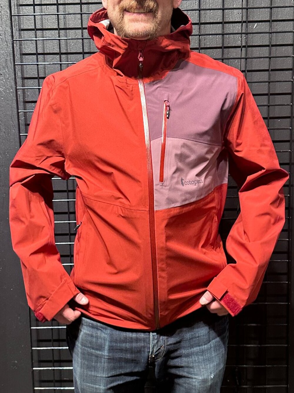 ☔ Cotopaxi Impermeo Jacket | Men's Medium | Red